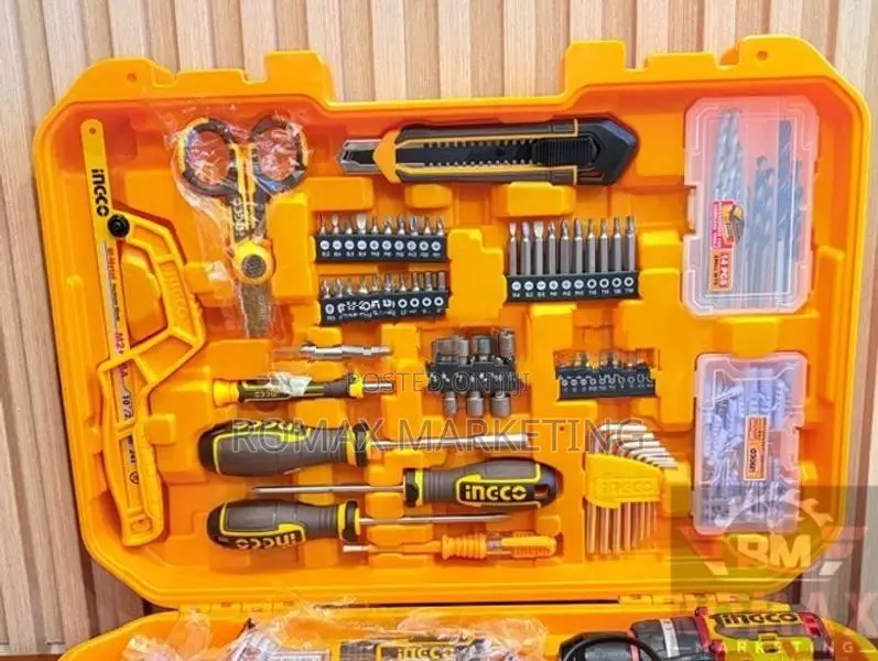 Ingco 20V 166PCS Cordless Tool Set