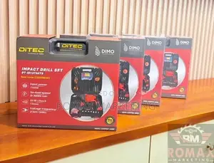 Ditec 750W Impact Drill Set
