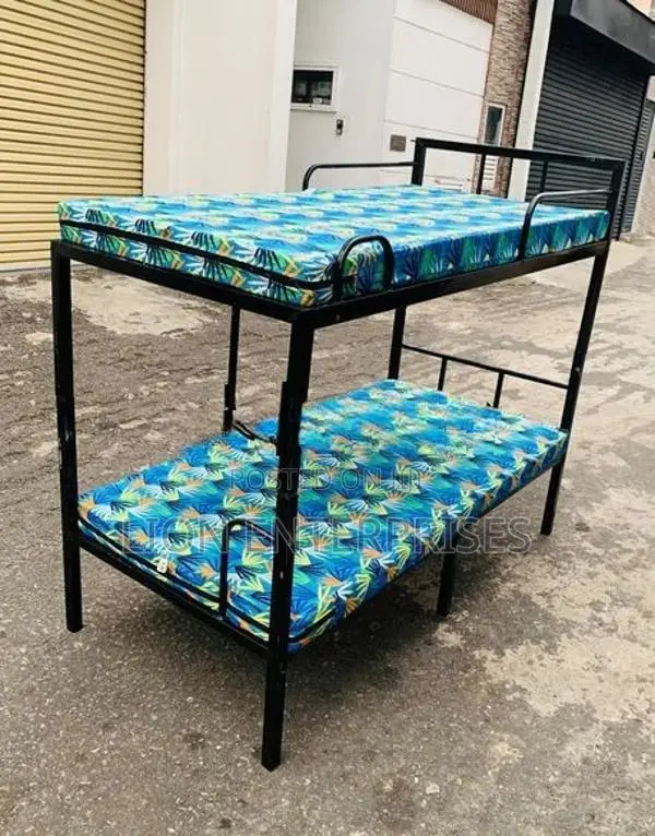 Steel Bunker Beds with 2 mattresses wholesale