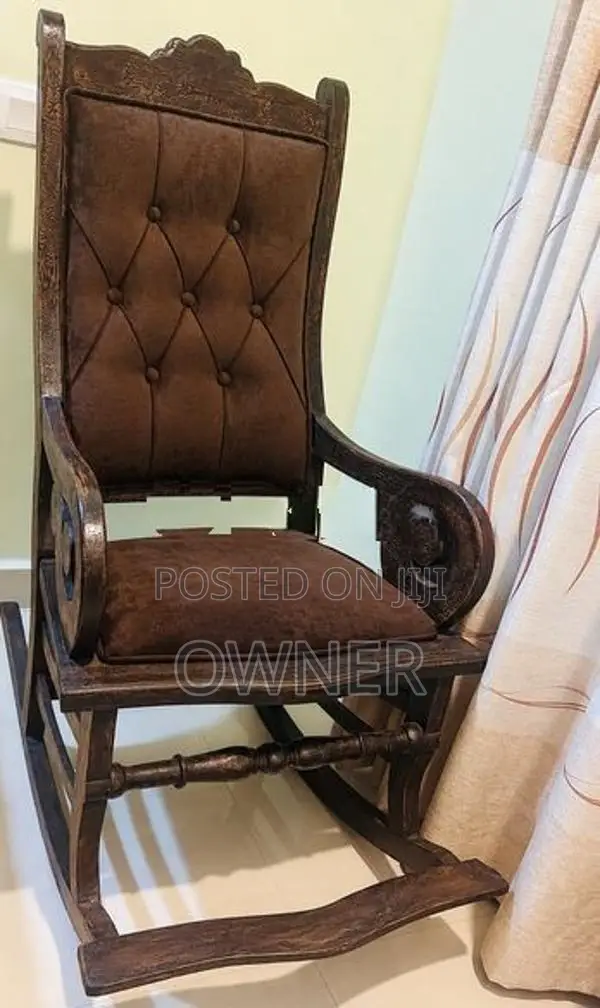 Elegant Wooden Rocking Chair
