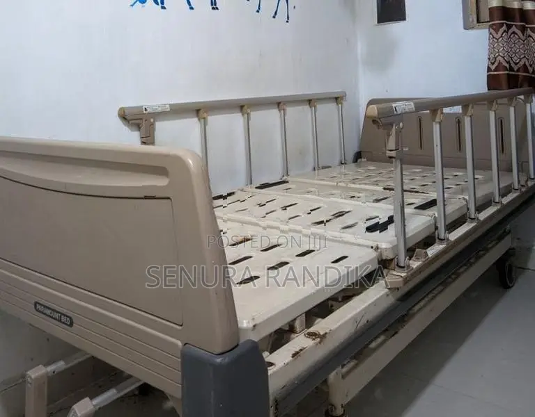 ICU Manual Hospital Bed Used