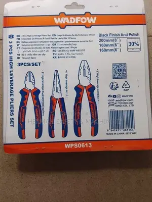 WADFOW 3-Piece High Leverage Pliers Set – HERMAN HT 1533