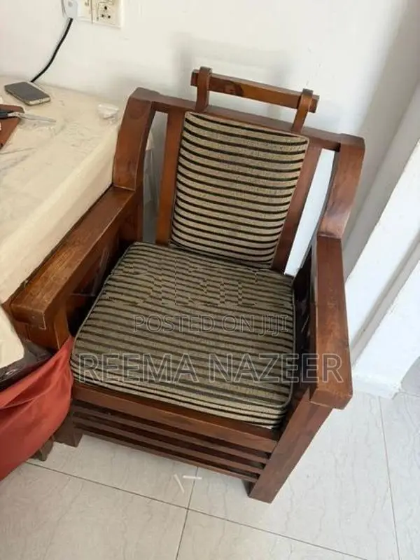 Wooden Sofa Set