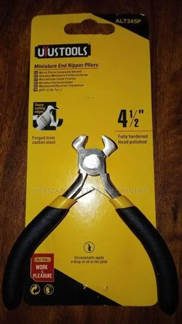 UYUSTOOLS 4.5" Miniature End Nipper Pliers – HERMAN HT 1554