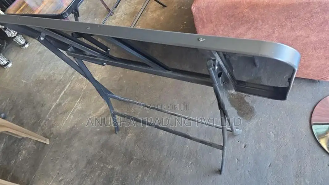Brand New Modern Glass Top Folding Table