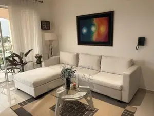 L-Shaped Fabric Sofa