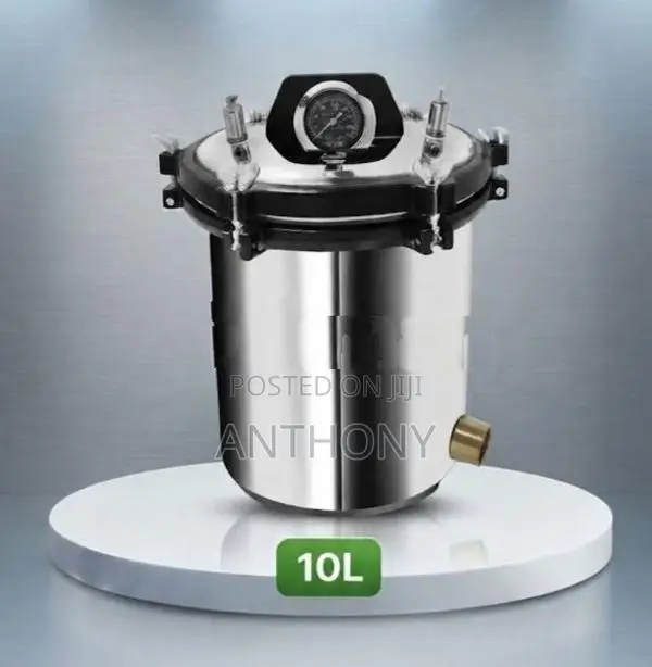 10 LITRE PORTABLE STEAM STERILIZER / AUTOCLAVE