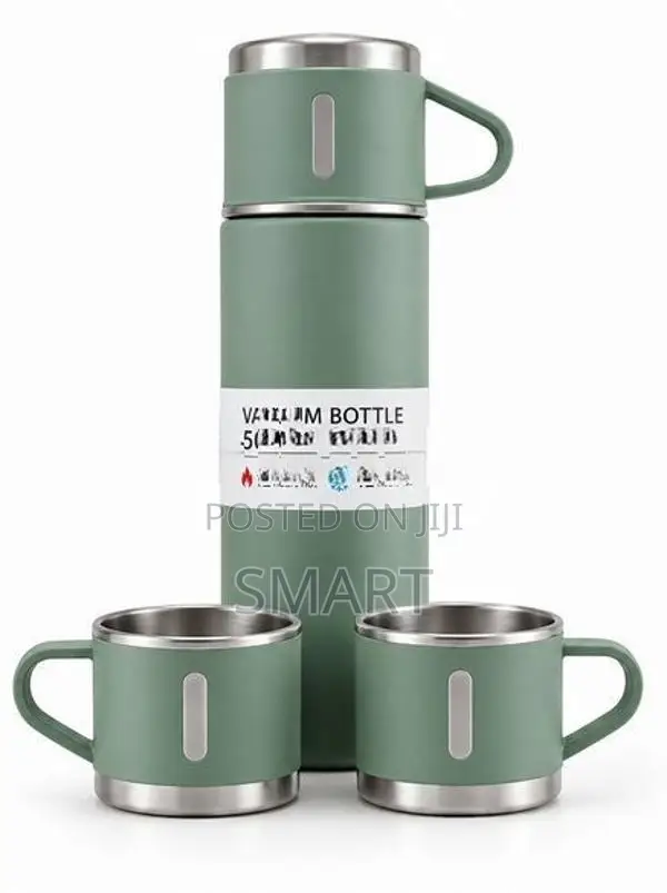 Stainless Steel Vaccum Flask Set- 500ML