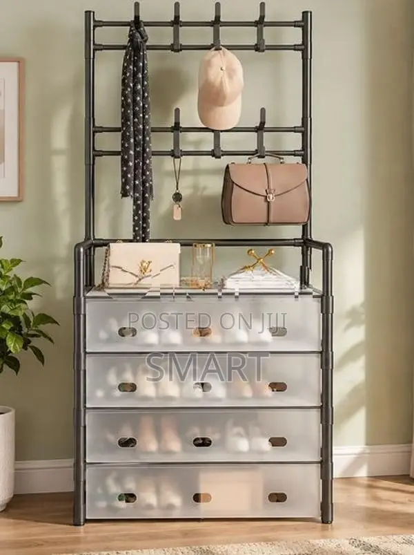 5 Layer Dust Proof Shoe Rack