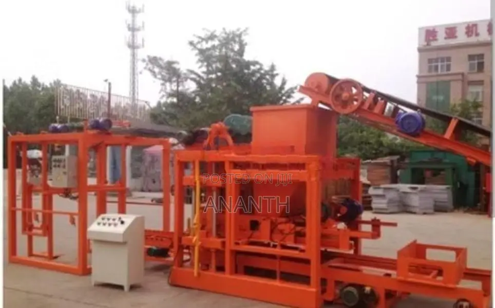 Automatic Cement Block Machine