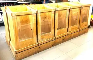 Wooden Bin