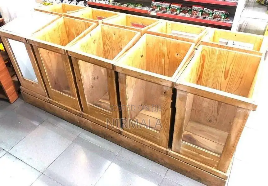 Wooden Bin