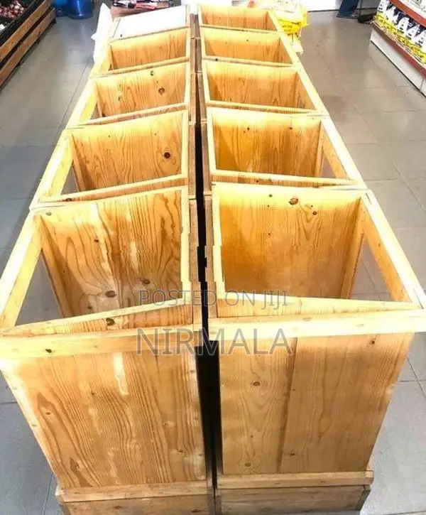 Wooden Bin