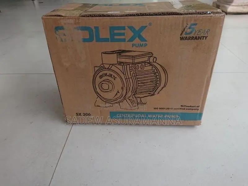 Brand New Solex Water Motor 0.75HP 5 Years