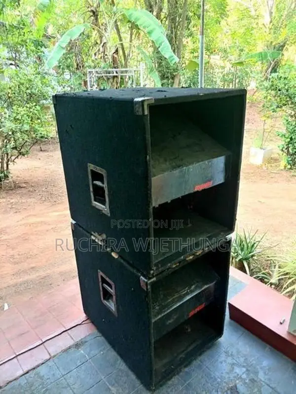 18" W Bin Speakers