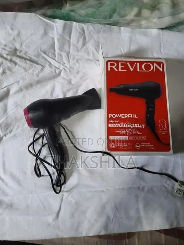 Revlon 2000W Fast & Light Hair Dryer With Box
