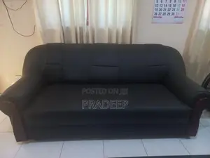 Damro Leather Sofa Set