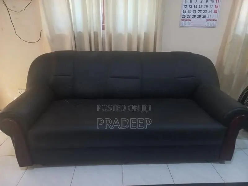 Damro Leather Sofa Set
