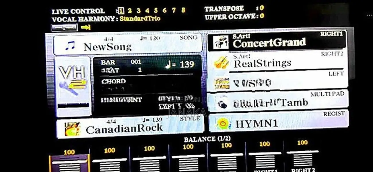 Yamaha PSR S975 Keyboard