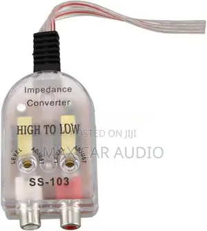 Car Audio High-to-Low Impedance Converter