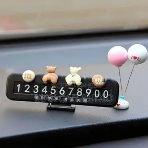 Temporary Car Parking Phone Number Plate
