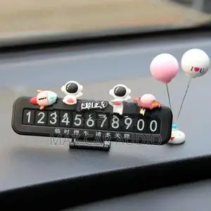 Temporary Car Parking Phone Number Plate