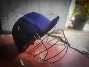 Cricket Helmet (Xs Size) With Gloves