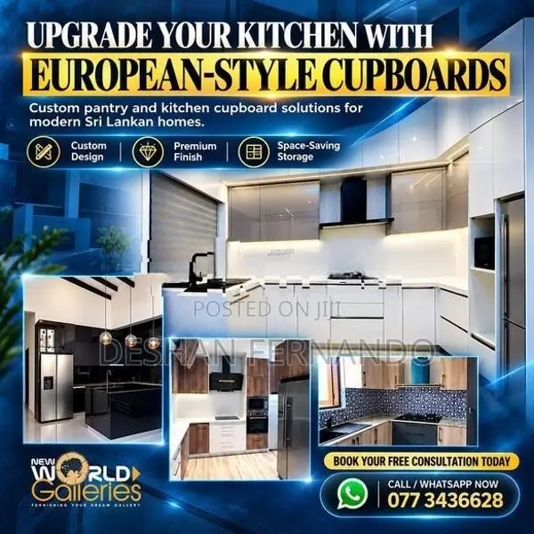 Modern pantry cupboards