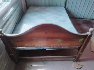Wooden Teak Bed Piyestra Cool Foam Mattress