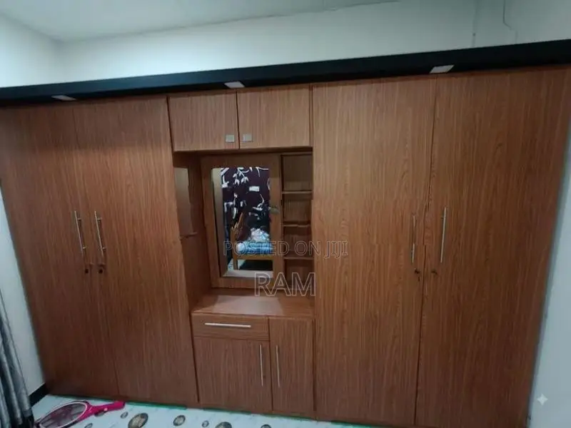 Two Large Built-In Wardrobes