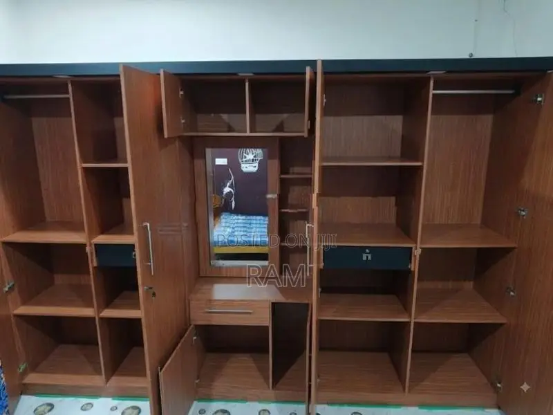 Two Large Built-In Wardrobes