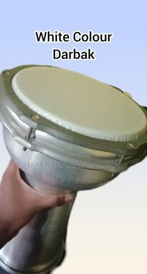 White Colour Darbuka Big One