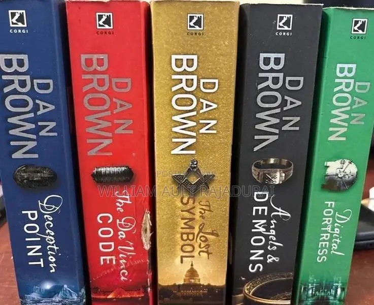 Dan Brown Thriller Book Collection