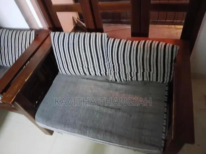Wooden Sofa Set