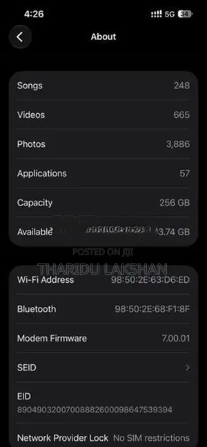Apple iPhone 13 256GB (Used)