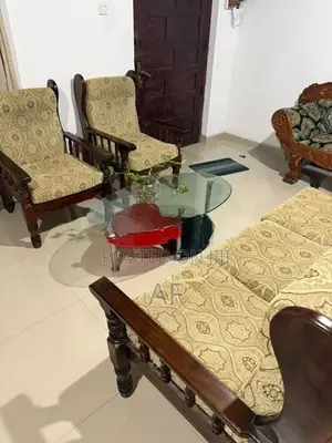 Wooden Cushion Sofa Set