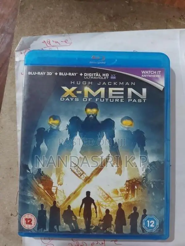 X-Man Film Blu-Ray 3D