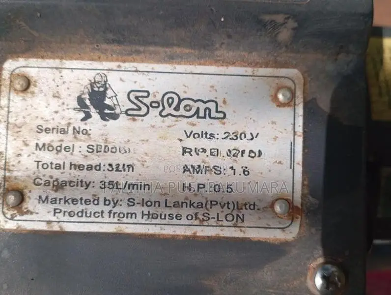 0.5 Water Pumps Dekak