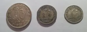 Ceylon Silver Coins