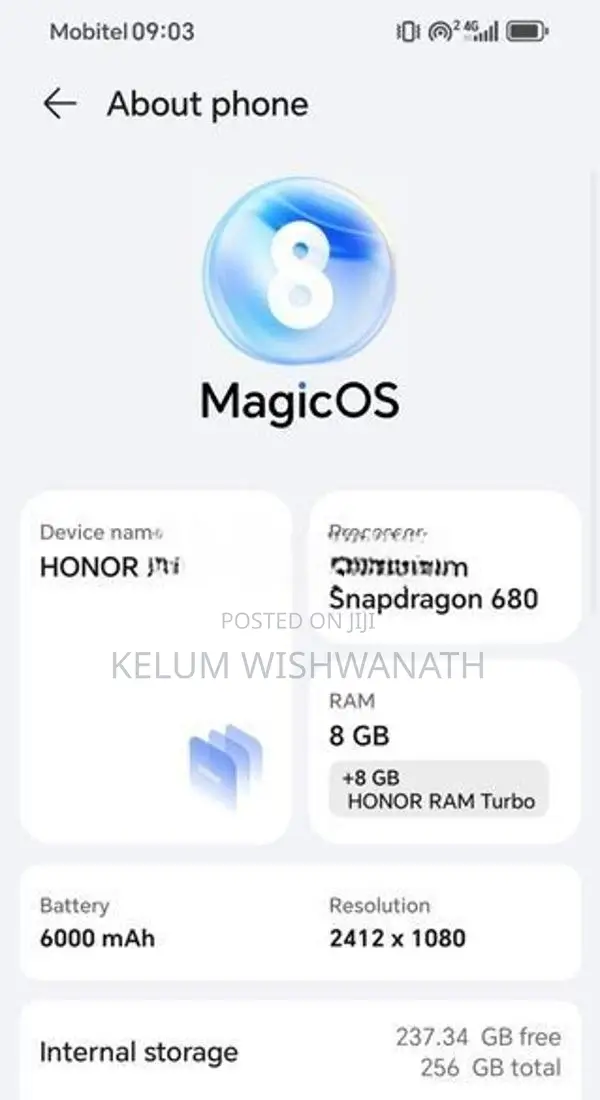 Honor X7b (Used)