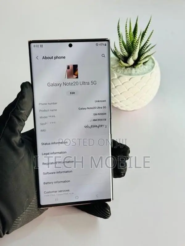 Samsung Galaxy Note 20 Ultra 256GB (Used)
