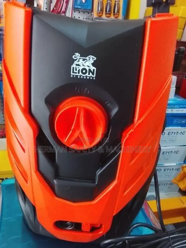 Lion High Pressure Washer 1200w 100bar Herman