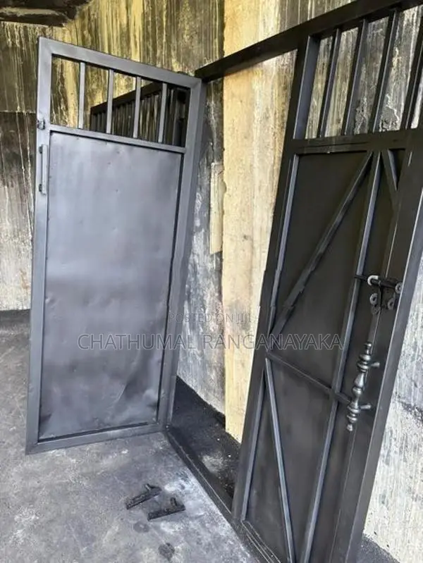 Heavy-Duty Fabricated Mild-Steel Gate