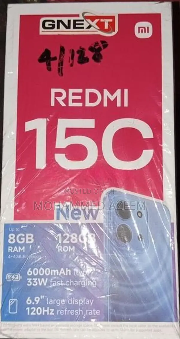 Xiaomi Redmi 15C 4GB 4GB|128GB (Used)
