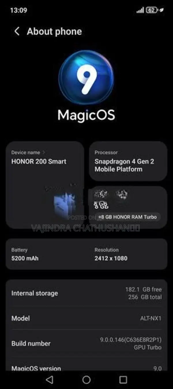 Honor 200 Smart 5G (Used)