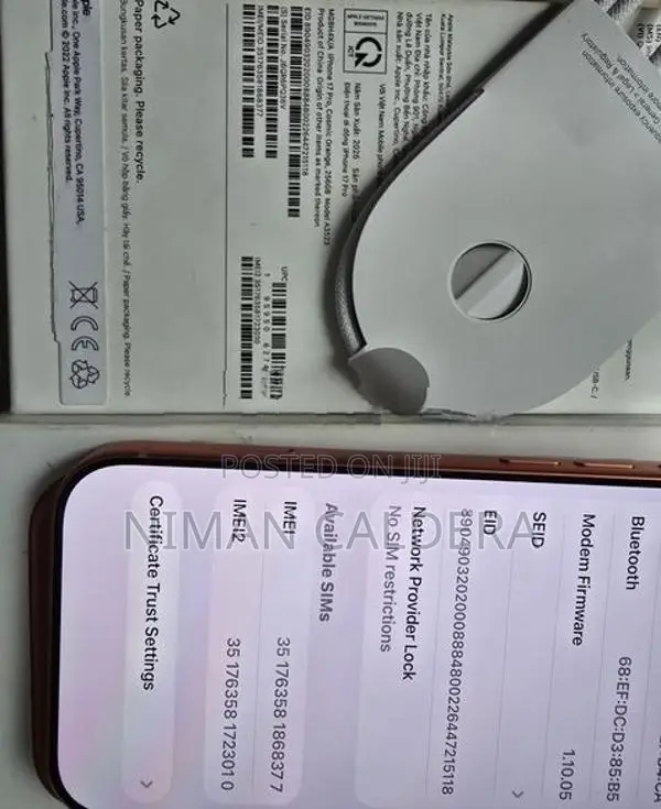 Apple iPhone 17 Pro (Used)