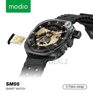 Modio SM05 Super AMOLED Smart Watch with HD Calling