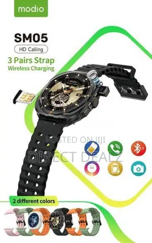 Modio SM05 Super AMOLED Smart Watch with HD Calling