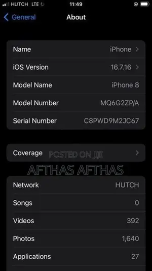 Apple iPhone 8 (Used)