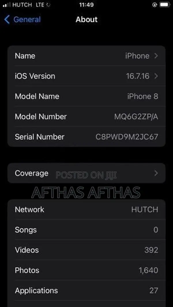 Apple iPhone 8 (Used)
